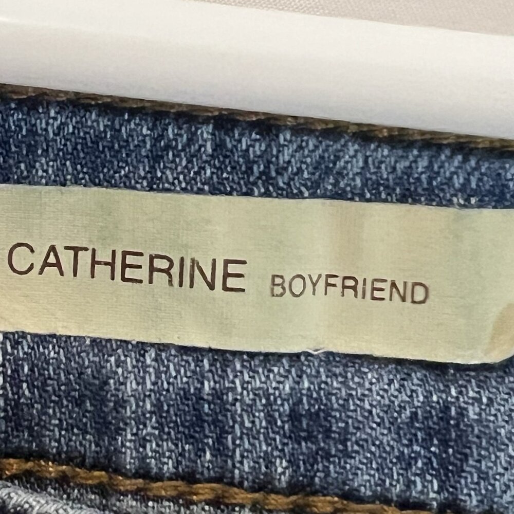 Kut From The Kloth Jeans Women's 8 Blue Catherine Boyfriend Straight Mid Rise - Picture 3 of 16